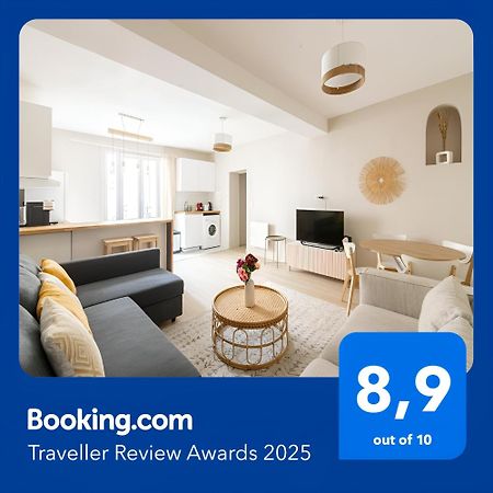 Luxurious 1 Bedroom Quartier De La Bastille Free Netflix Paris Exteriör bild