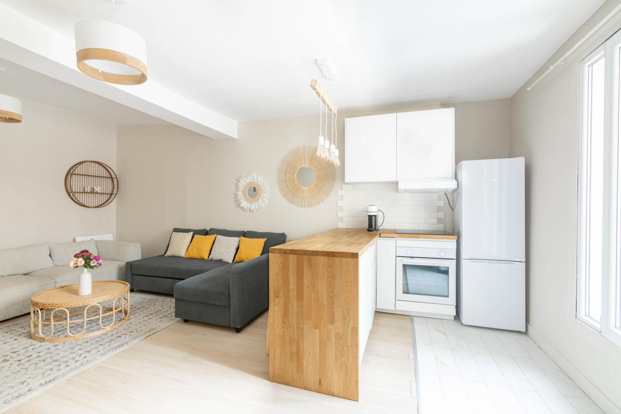 Luxurious 1 Bedroom Quartier De La Bastille Free Netflix Paris Exteriör bild