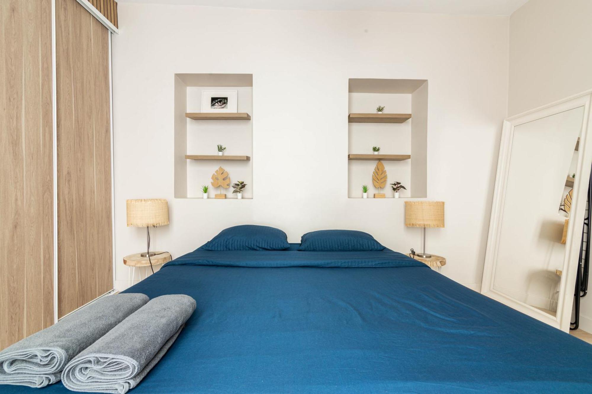 Luxurious 1 Bedroom Quartier De La Bastille Free Netflix Paris Exteriör bild