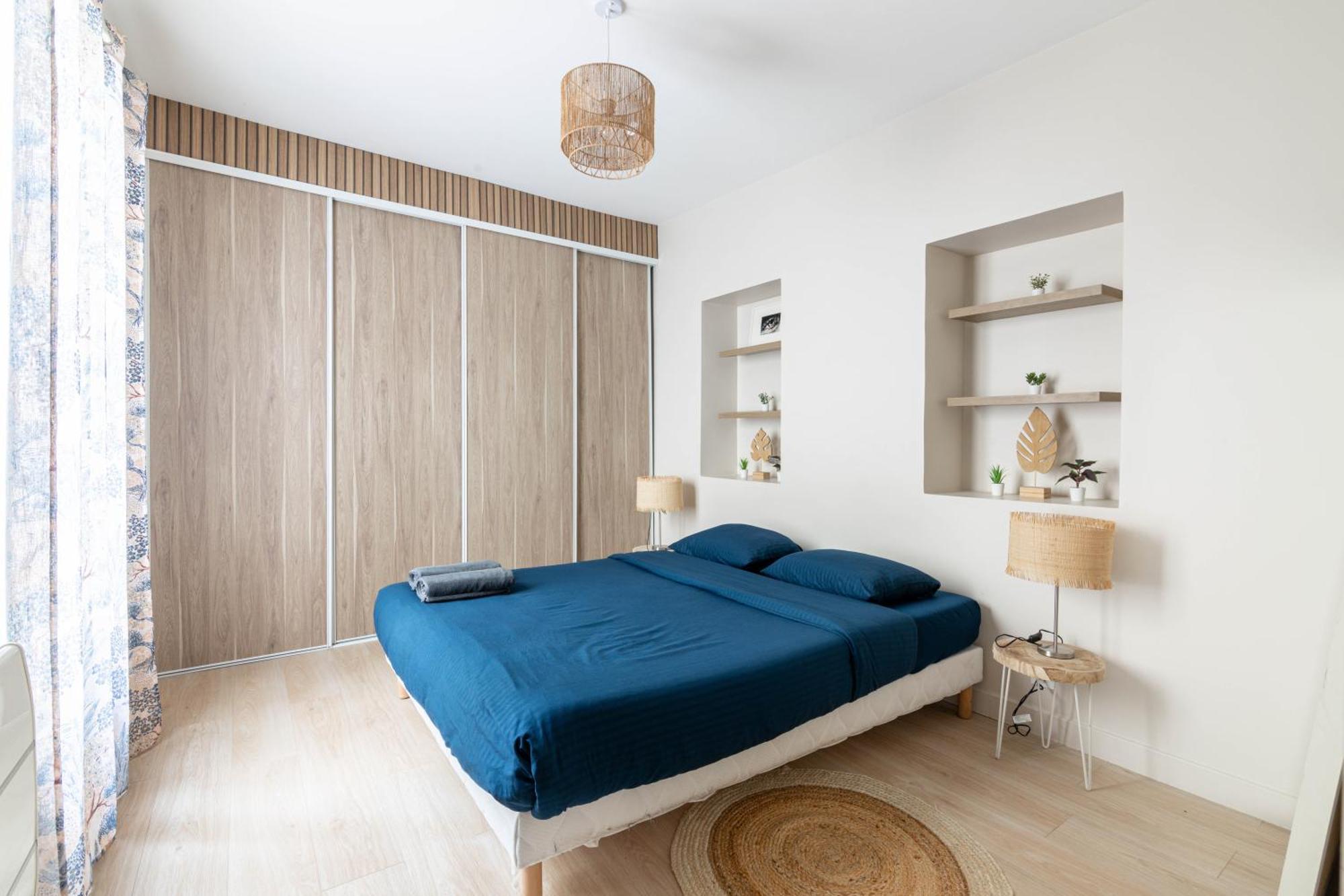 Luxurious 1 Bedroom Quartier De La Bastille Free Netflix Paris Exteriör bild