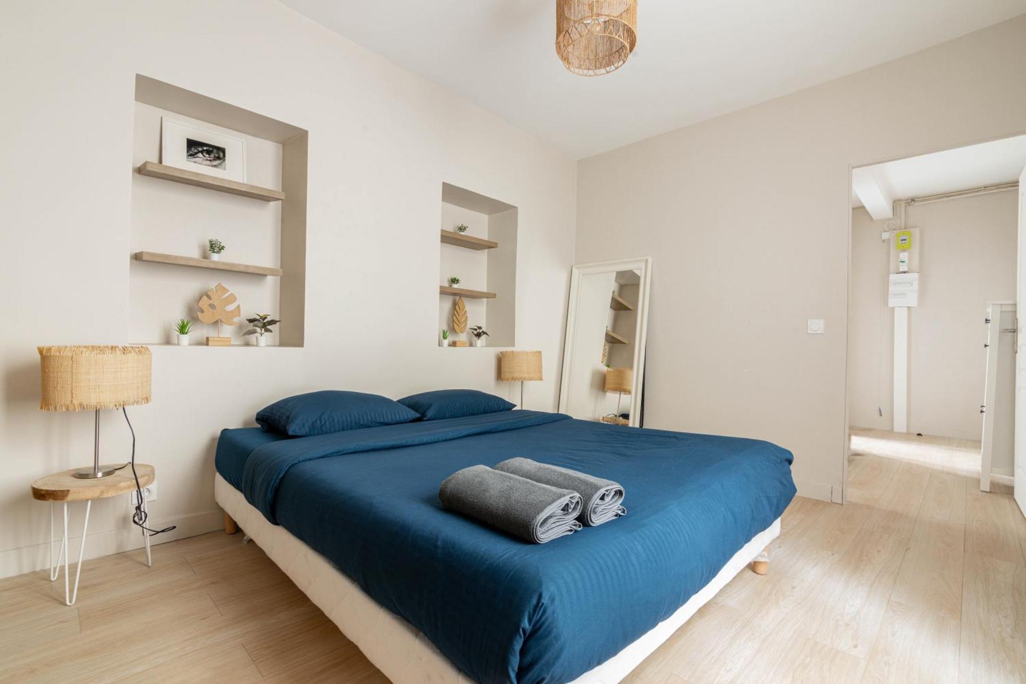 Luxurious 1 Bedroom Quartier De La Bastille Free Netflix Paris Exteriör bild
