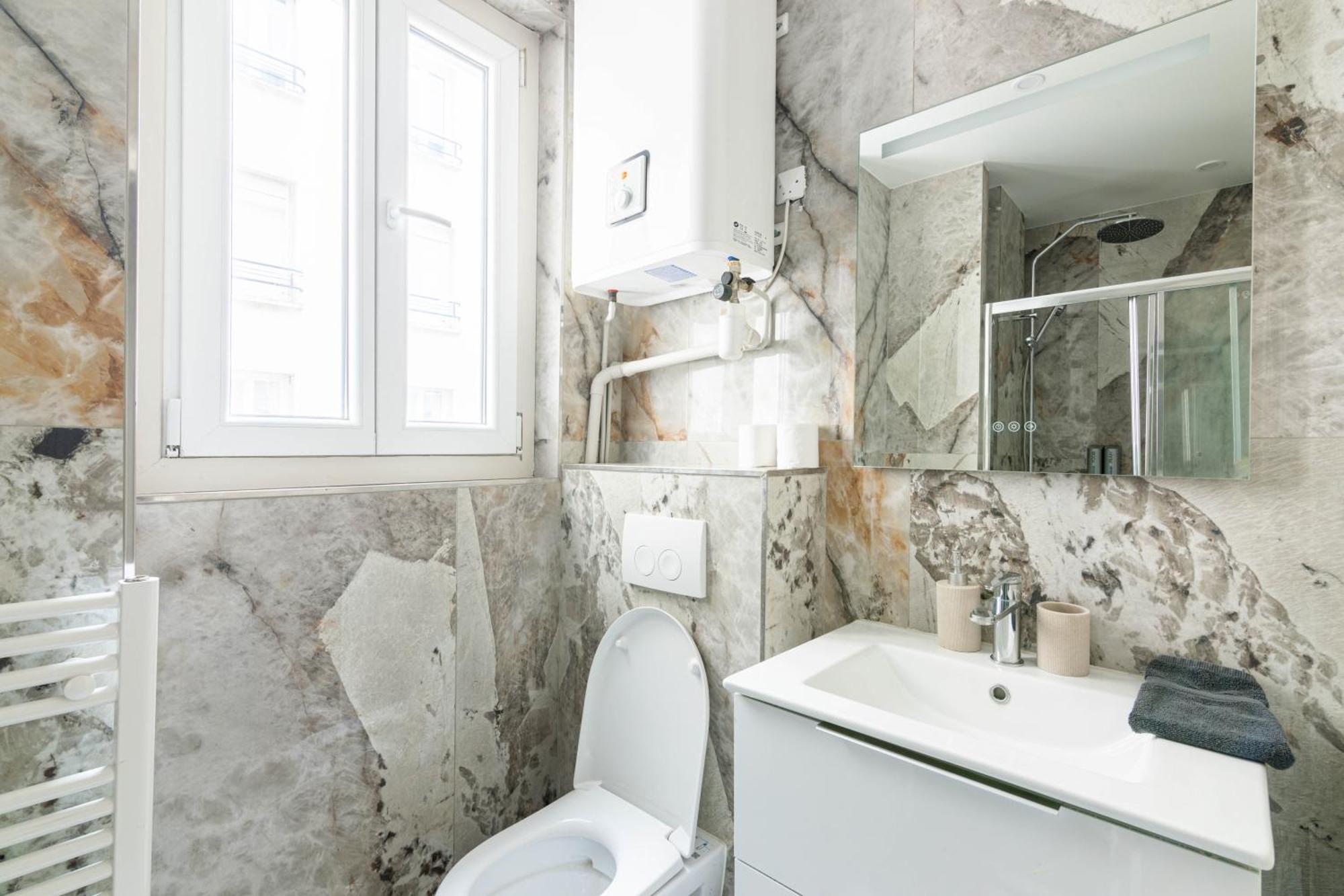 Luxurious 1 Bedroom Quartier De La Bastille Free Netflix Paris Exteriör bild